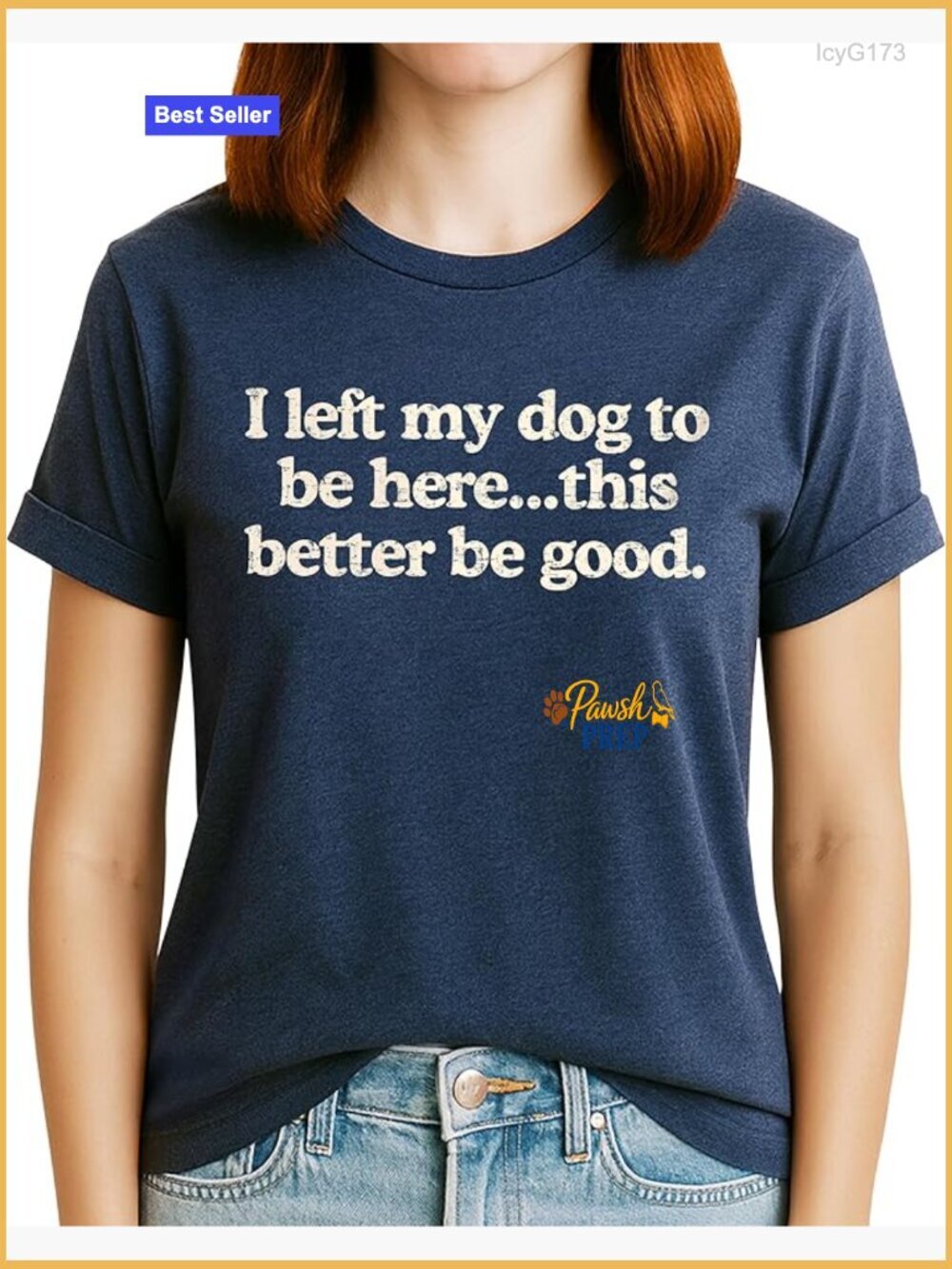 Dog Mom T-Shirt Women's Regular Fit Cotton Blend Funny Pet Lover Tee